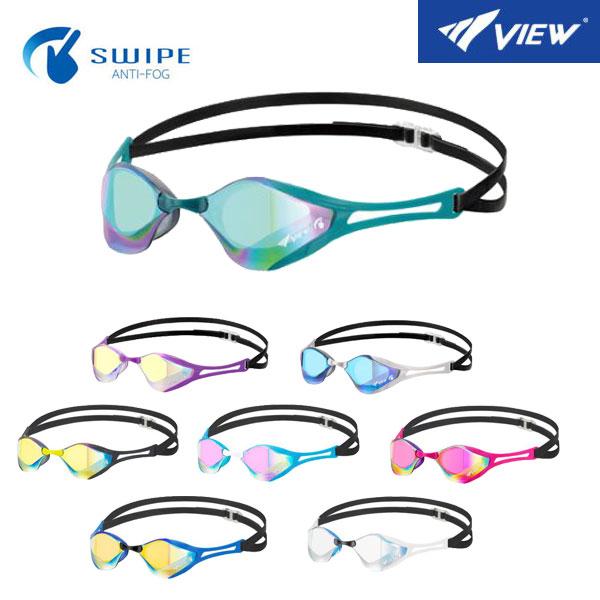 ビュー スイムゴーグル BladeF ZERO V128ESAM ミラーノンクッションタイプ SWI...