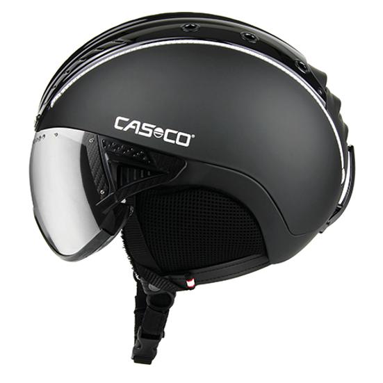 カスコ バイザー付き スキーヘルメット SP-2 VISOR CARBONIC