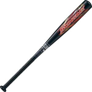 ZETT ゼット 野球 バット 少年軟式アルミバット SWINGMAX スイングマックス 78cm BAT75378 ブラック ヤキュウソフト ヤキュウ｜kasukawa