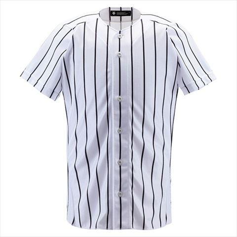 デサント（ＤＥＳＣＥＮＴＥ） ユニフォームシャツ　フルオープンシャツ（ワイドストライプ）