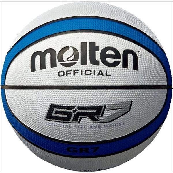 モルテン（Ｍｏｌｔｅｎ） バスケットボール７号球　ＧＲ７　ホワイト×ブルー