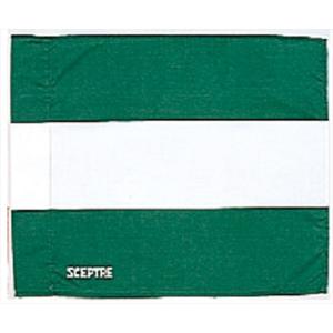 セプター フラッグ グリーン/シロ
