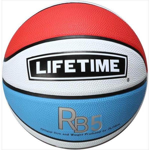ＬＩＦＥＴＩＭＥ（ライフタイム） バスケットボール５号球 W/R/B