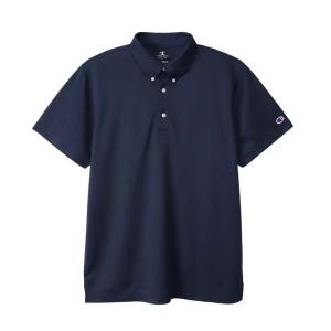 チャンピオン CHAMPION C3-XS397 BD POLO ATHLETIC WEAR POLO SHIRTS ネイビー｜kasukawa