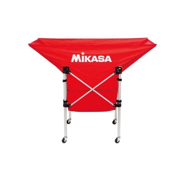 ミカサ mikasa ボールカゴ舟形3点セット レッド