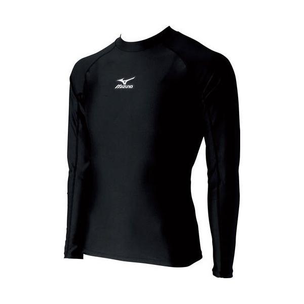 ミズノ メンズ ラッシュガード ｜09：ブラック｜ Mizuno 85UR90009