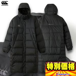 カンタベリー ダウンサイドラインコート メンズ ブラック