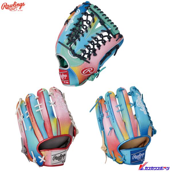 ローリングス 軟式グラブ 外野手用 GRAPHIC PARADISE GR4HGB88