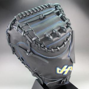 ハタケヤマ ソフトボール 捕手用 ミット 左投げ THシリーズ TH-M03BS(ブラック)｜カスカワスポーツ