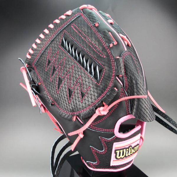 ウィルソン スタッフ 軟式グラブ カスタムオーダー 投手用 左投げ WILSON 17 BLACK