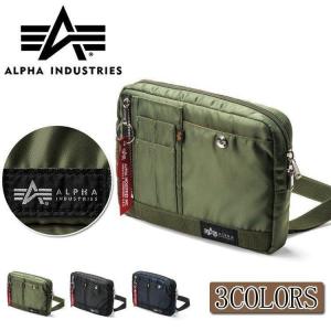 ALPHA INDUSTRIES ソフトツイル コンパクト ショルダーバッグ 2WAY 旅行通勤通学 送料無料（期間限定）｜kasumi1store
