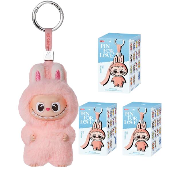 POP MART THE MONSTER PIN FOR LOVE シリーズ ぬいぐるみ【3ピース】...