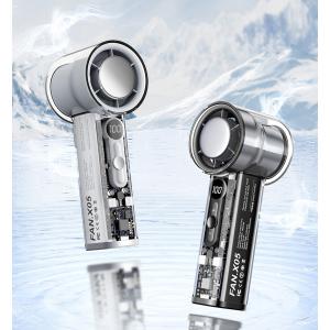 高速ハンディファン 冷却プレート ターボファン 強風量 ミニハンディ 扇風機 速度調整可能1〜100 ポケットACファン モバイルバッテリー 充電可能 Type-c