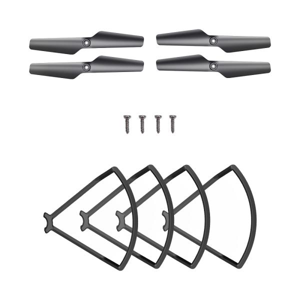 Holy Stone ドローン HS340用 プロペラ 4枚 スタンド4個 スペアパーツ