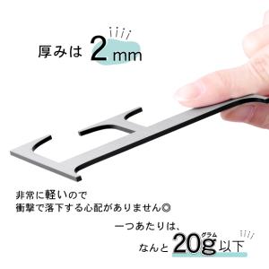 階数表示 フロアサイン ステンレス調 シルバー...の詳細画像4
