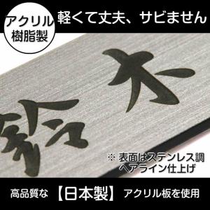 表札 家族名 家族全員の名前が入る表札 100...の詳細画像3