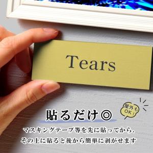 (刻印無料) 写真プレート M 真鍮風 ゴール...の詳細画像5