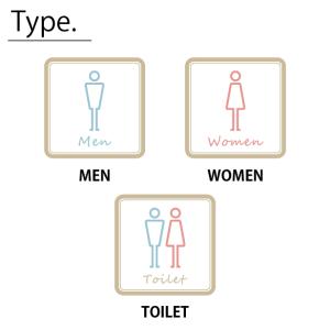 50%offクーポン 半額 トイレサイン ステ...の詳細画像1