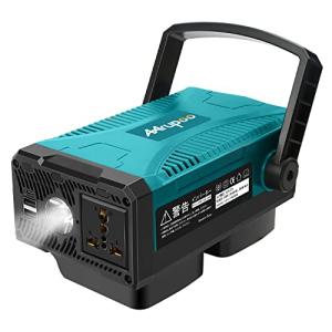 mrupoo インバーター ポータブル電源 バッテリーをAC100Vに変換