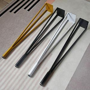 テーブル脚 アイアンレッグ 家具脚 DIY4個...の詳細画像5