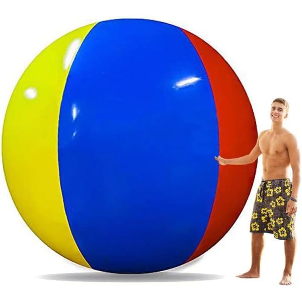 カラフルなインフレータブル ビーチ ボール スイミング プールのインフレータブル ボール、ビーチボー...
