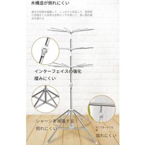 洗濯物干しラック ベビー服物干しラック 折りた...の詳細画像4