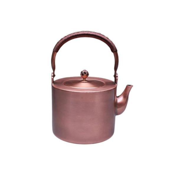 手作りの銅のやかん 厚い銅のティーポット銅製コーヒーポット 増粘銅 毎日の銅ケトル (2L) (2L...