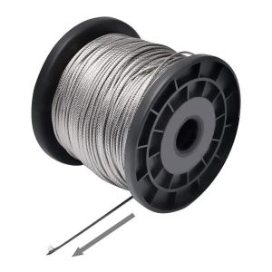 ワイヤーロープ 線径 0.5mm 10m巻 ステンレス ロープ DIY 釣り ワイヤーロープ 線径 0.5mm 10m巻 ステンレス ロープ DIY 釣り