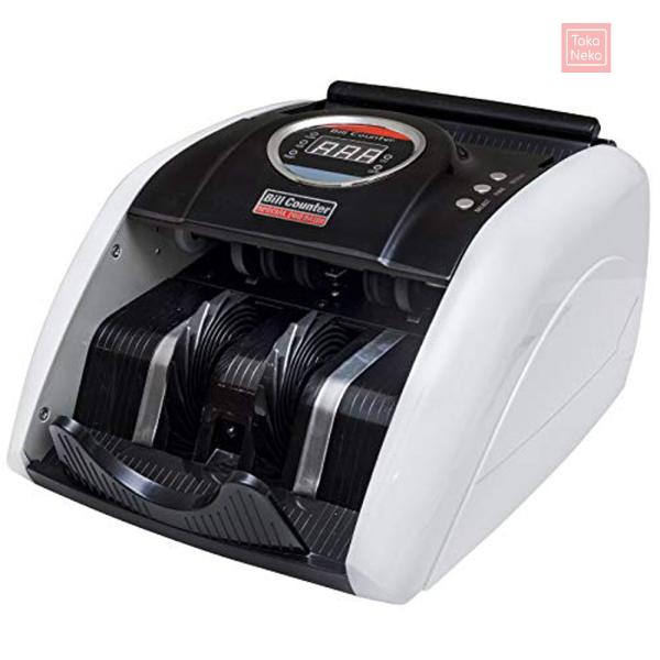 マネーカウンター 自動紙幣計算機 高速 デジタル 金券 紙幣カウンター 紙幣計数機