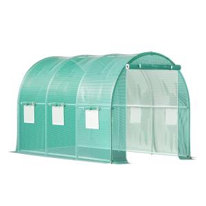 ビニールハウス 小型 3段 ハウス 温室 ガーデンニングハウス 2色 組立