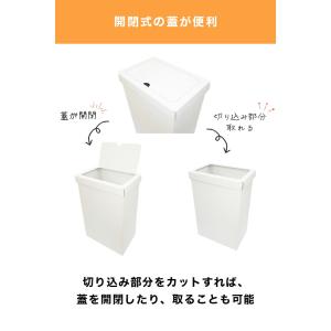 蓋つきゴミ箱 2個セット ダンボール ゴミ箱 ...の詳細画像2