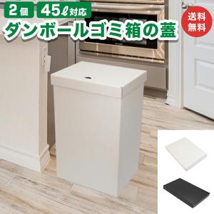ゴミ箱 2段重ねダンボールダストボックス 45L 日本製 （ ごみ箱 分別