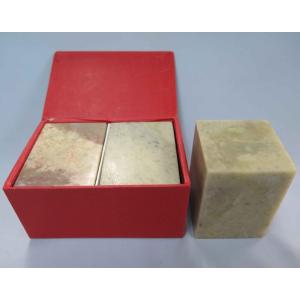 QY-13青田石 優質 5.0×H7.0cm(2本/箱）