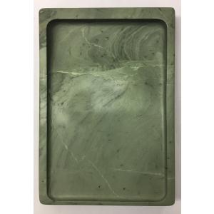 緑端渓硯 山水硯 約7.8吋 一点物 すずり : 書道用品 緑風店 - 通販