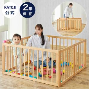ベビーサークル 木製折りたたみベビーサークル ナ...の商品画像