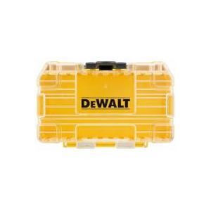 デウォルト (DeWALT) タフケース (小) オーガナイザー 工具箱 収納ケース ツールボックス 透明蓋 脱着トレー 積み重ね収納 ネジ ビット 小物入れ｜KATONOKO-SHOP!