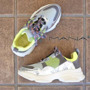 MANA（マナ） ダッドスニーカー 596052 OK オーク 送料無料 5.5cm