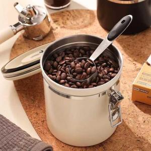コーヒーキャニスター コーヒー豆 キャニスター...の詳細画像1
