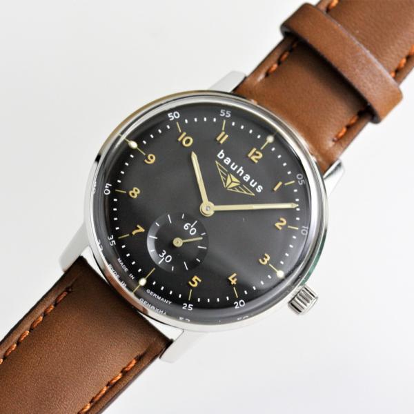 ドイツ製bauhaus バウハウス スモールセコンド クォーツ腕時計 バウハウス・デザイン Uhre...