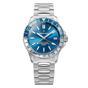イタリアの時計ブランド Venezianico ヴェネチアニコ NEREIDE GMT 自動巻き腕時計 メンズ ボーイズサイズ｜katsuboya