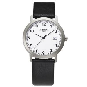 BOCCIA ボッチア チタニウム Basic Collection クォーツ腕時計 メンズウォッチ...