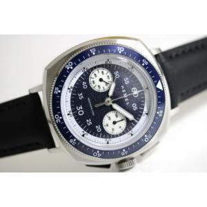 HEMEL ヘメル HF37 Sky Racer 手巻きクロノグラフ腕時計 パイロットウォッチ ミリ...