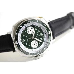 HEMEL ヘメル HF37 Sky Racer 手巻きクロノグラフ腕時計 パイロットウォッチ ミリ...