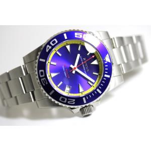 ZEEDA ジーダ TESLA-CODE BLU テスラ・コード 自動巻き腕時計