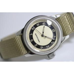 M.R.M.W. ヘリテージ タキシード・ダイアル クォーツ腕時計 モントルロロイ ブルズアイ ドレ...