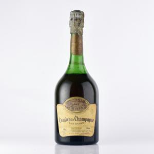 テタンジェ コント ド シャンパーニュ ブラン ド ブラン 1961 液漏れ ブランドブラン Taittinger Comtes de Champagne フランス シャンパン シャンパーニュ｜katsuda