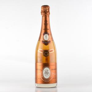 極美品 ルイ・ロデレール・クリスタル　2000 シャンパン　ヴィンテージ ルイ ロデレール クリスタル ロゼ 2000 ラベル不良