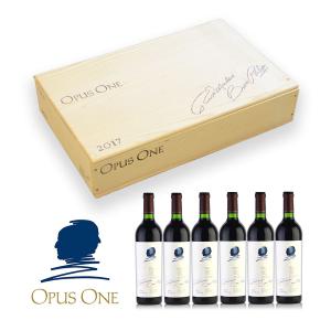 オーパス ワン 2017 1ケース 6本 オリジナル木箱入り オーパスワン オーパス・ワン Opus One アメリカ カリフォルニア 赤ワイン｜katsuda