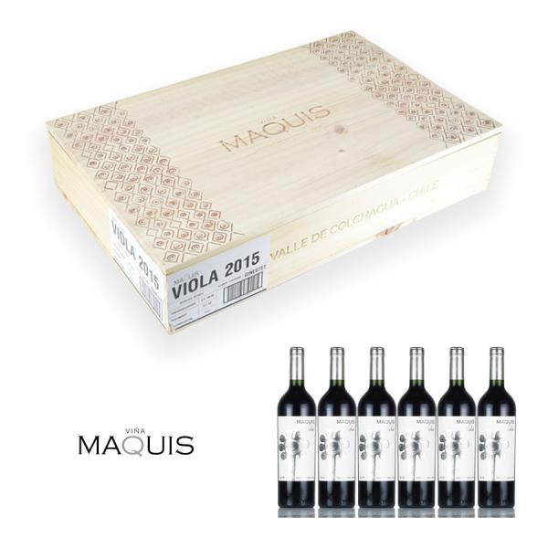 ヴィーニャ マキ ヴィオラ 2015 1ケース 6本 オリジナル木箱入り Vina Maquis V...