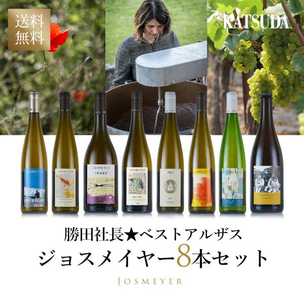 勝田社長★ベストアルザス ジョスメイヤー ☆ アートラベル8本セット ワインセット デイリーワイン ...